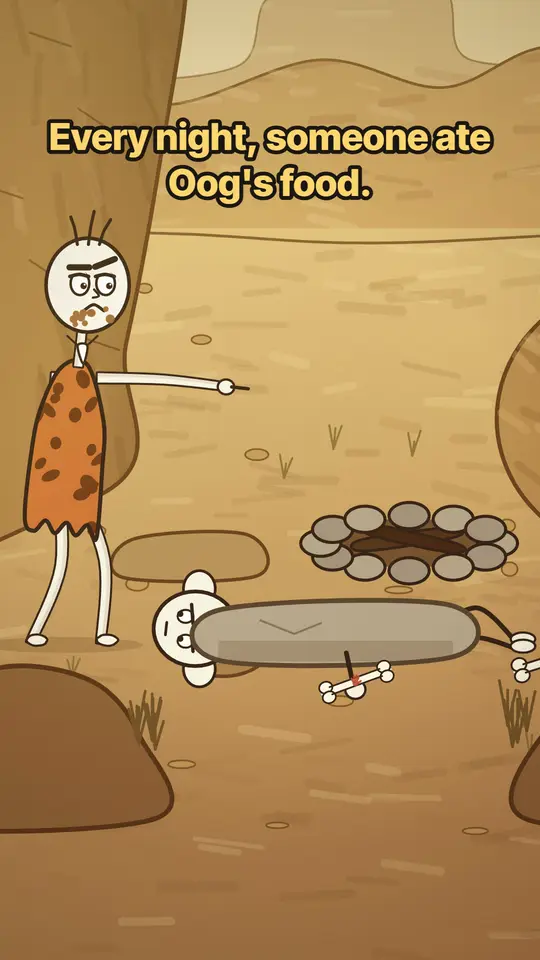Who Ate My Food?: Every night, someone ate Oog’s food.