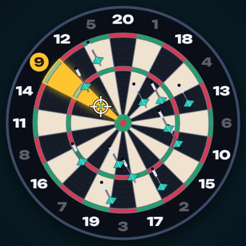 Dart Clock on Arena13